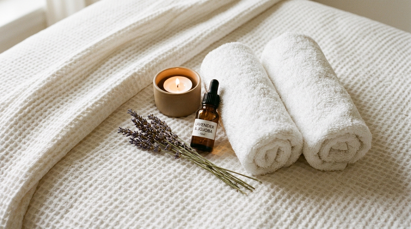 SereneAroma Spa Ambience with Lavender and Botanical Oils